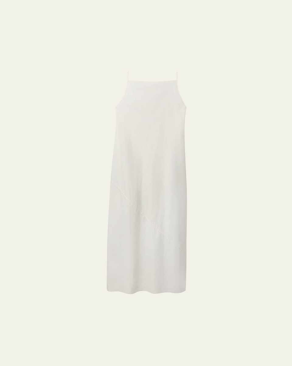 Square-Neck Slip Dress